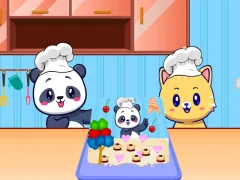 遊戲Kid Cakes Maker Cooking Bakery在線