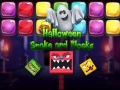 遊戲Halloween Snake and Blocks在線
