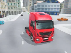 遊戲City Driving Truck Simulator 3d在線