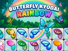 遊戲Butterfly Kyodai Rainbow在線