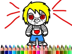 遊戲Scary Boy Coloring Book在線