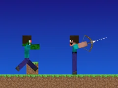 遊戲Noob vs Pro But Archers Minecraft在線