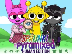 遊戲Sprunki Pyramixed: Human Edition在線