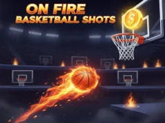遊戲On Fire Basketball Shots在線