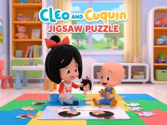 遊戲Cleo and Cuquin Jigsaw Puzzle在線