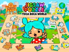 遊戲Jigsaw Puzzle: Toca Boca World在線