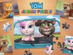 遊戲Talking Tom Jigsaw Puzzle在線