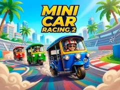 遊戲Mini Car Racing 2在線
