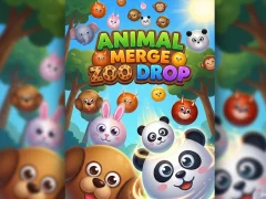 遊戲Animal Merge Zoo Drop在線