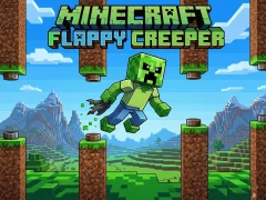 遊戲Minecraft Flappy Creeper在線
