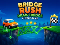 遊戲Bridge Rush - Draw Bridge Puzzle Game在線