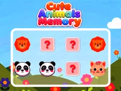 遊戲Cute Animals Memory在線