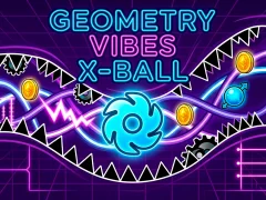 遊戲Geometry Vibes X-Ball在線