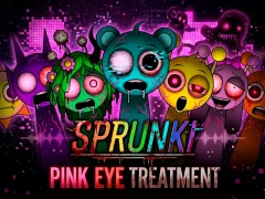遊戲Sprunki: Pink Eye Treatment在線