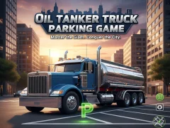 遊戲Oil Tanker Truck Parking Game在線