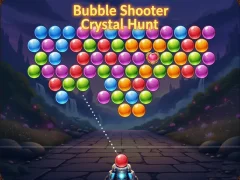 遊戲Bubble Shooter Crystal Hunt在線