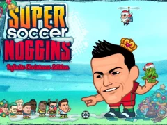 遊戲Super Soccer Noggins Xmas Edition在線