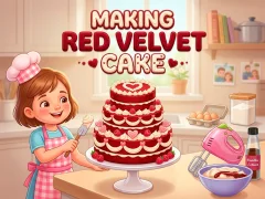 遊戲Making Red Velvet Cake在線