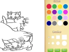 遊戲Cats Coloring Book For Kids在線