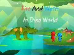 遊戲Fire And Water In Dino World在線