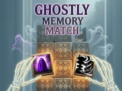 遊戲Ghosts Memory Match在線