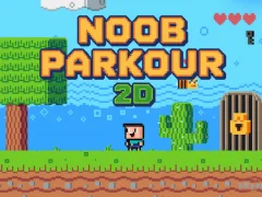 遊戲Noob Parkour 2D在線