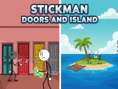 遊戲Stickman Doors and Island在線
