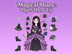 遊戲Magical Diary: Paper Dress Up在線