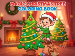 遊戲Magic Christmas Tree Coloring Book在線