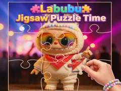 遊戲Labubu Jigsaw Puzzle Time在線