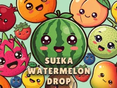 遊戲Suika Watermelon Drop在線