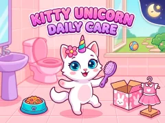 遊戲Kitty Unicorn Daily Care在線