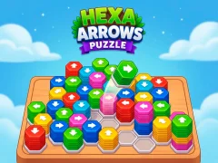 遊戲Hexa Arrows Puzzle在線