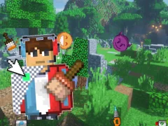 遊戲Draw a skin for Mineblock with physics在線
