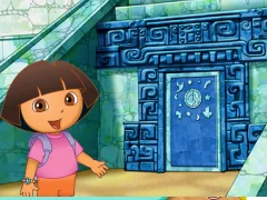 遊戲Dora the Explorer Dora's Number Pyramid Adventure在線
