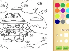 遊戲Labubu Coloring Book For Kids在線