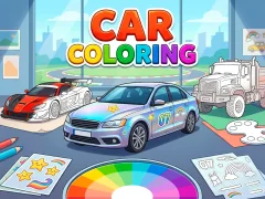 遊戲Car Coloring在線