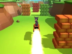 遊戲Ratomilton Flying Car Race在線