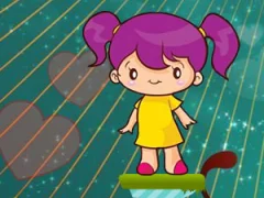 遊戲Valentine Girl Jumping在線