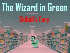 遊戲The Wizard Green Skibidis Fury在線