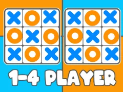 遊戲Tic Tac Toe 1-4 Player在線