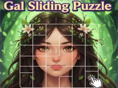 遊戲Gal Sliding Puzzle在線