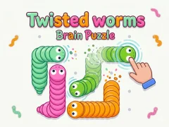 遊戲Twisted worms Brain Puzzle在線