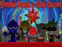 遊戲Sprunki Phase 4: Gore Galore在線