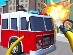 遊戲Fire Truck Driving Simulator在線