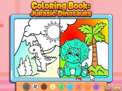 遊戲Coloring Book: Jurassic Dinosaurs在線