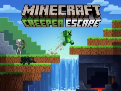 遊戲Minecraft Creeper Escape在線