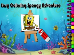 遊戲Easy Coloring Spongy Adventure在線