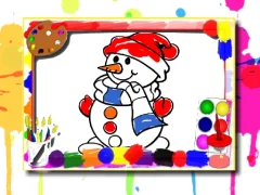 遊戲Winter Coloring Book在線