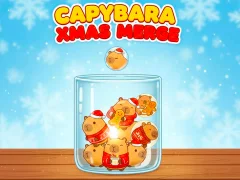 遊戲Capybara Xmas Merge在線